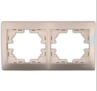 РАМКА МИРА 2-АЯ ГОРИЗОНТАЛЬНАЯ Б/ВСТ МИРА БЕЛЫЙ